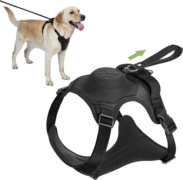 2 in 1 No Pull Dog Harness with Retractable Leash