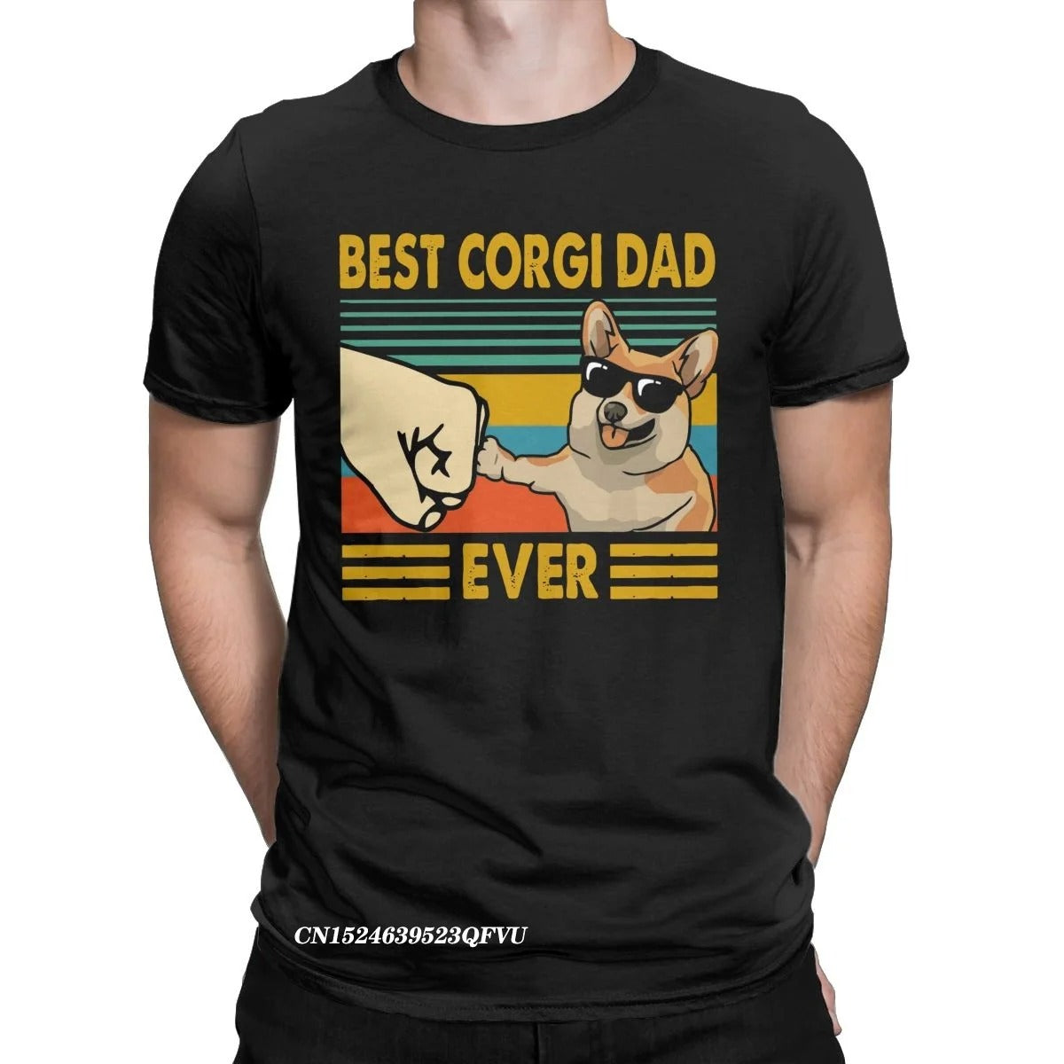 T-shirt Best Corgi Dad Ever