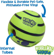 Interactive game ball for dogs - WobbleWag Giggle