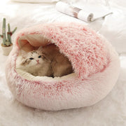 Warm bed house for cats and small dogs