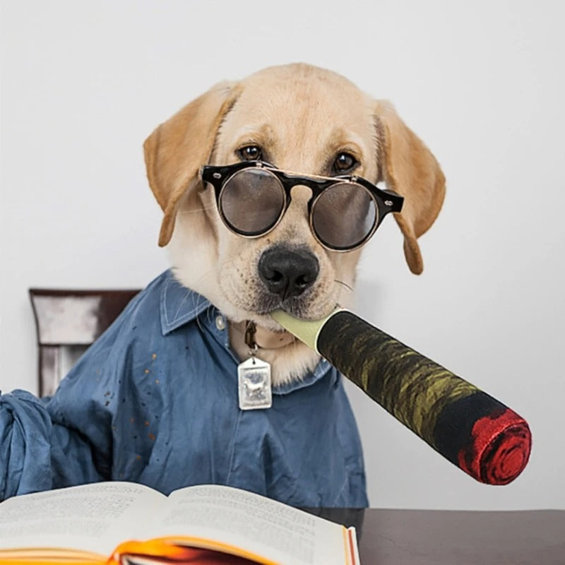 Cigar toy for gangster dogs