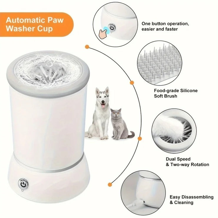 Automatic cleaning machine for dog feet - the perfect solution for cleaning after outdoor trips