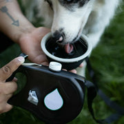 Multifunctional Dog Leash with Built-in Water Bottle, Bowl, Waste Bag