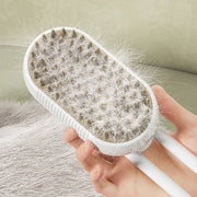 Steam brush for healthier pets hair